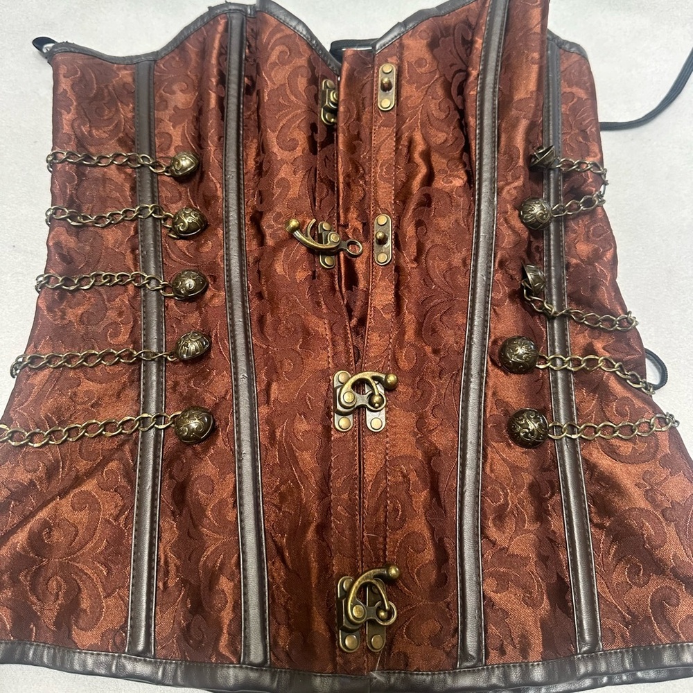 Steam Punk or Pirate style novelty corset